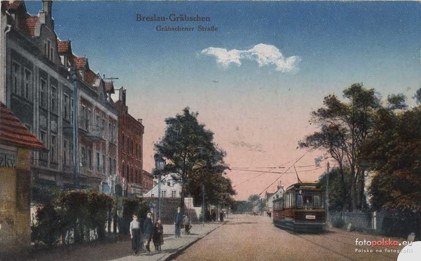 Ulica Grabiszyńska 100 lat temu