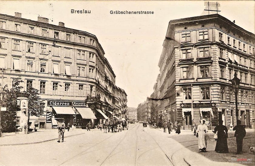 Ulica Grabiszyńska 100 lat temu