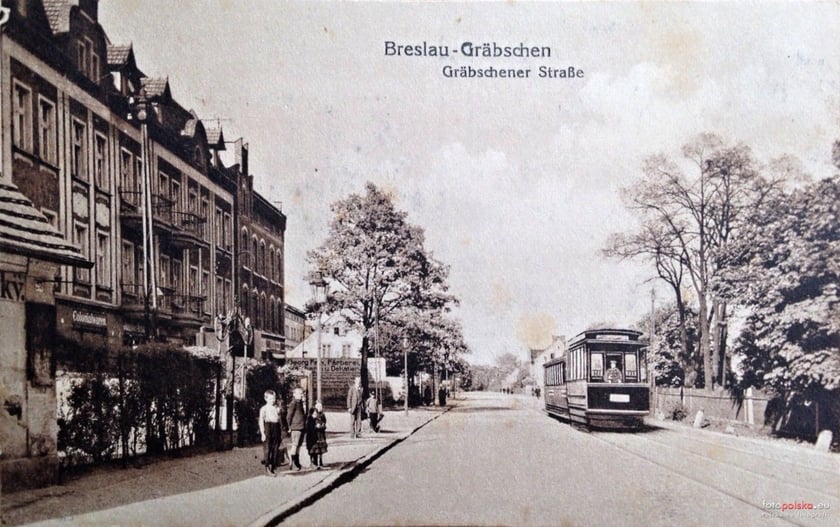 Ulica Grabiszyńska 100 lat temu