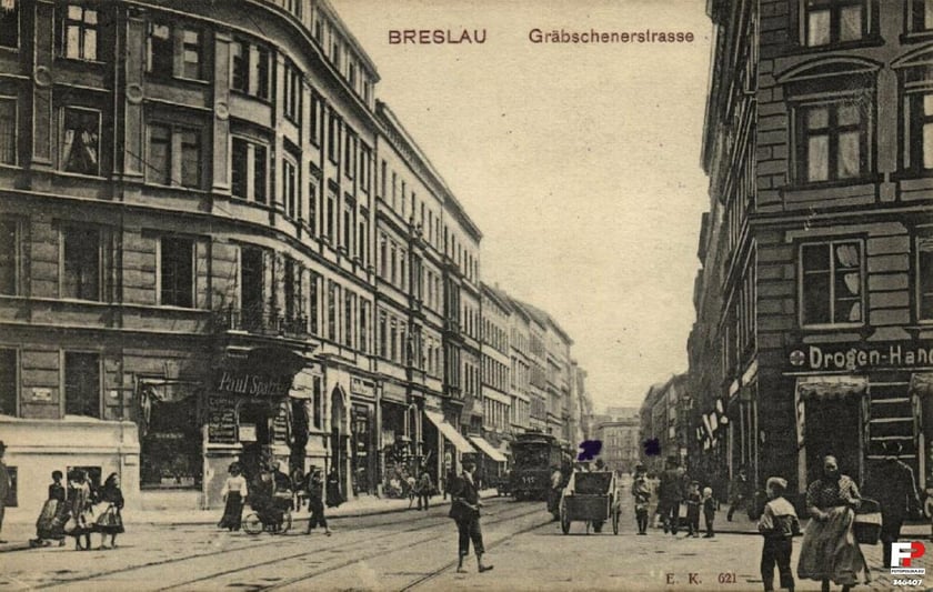 Ulica Grabiszyńska 100 lat temu