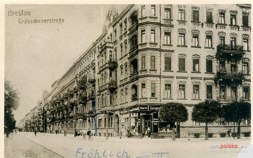 Ulica Grabiszyńska 100 lat temu