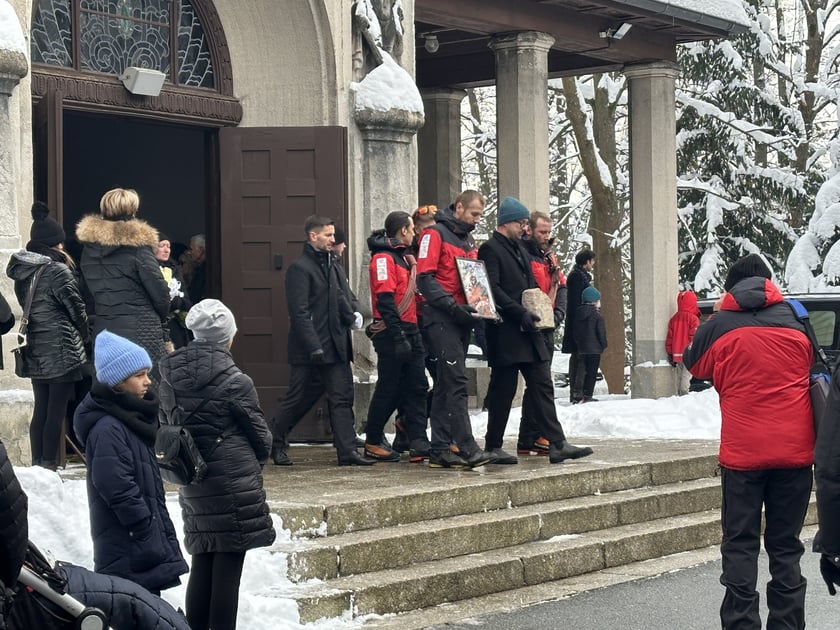 Pogrzeb Daniela Chojnackiego w Jeleniej Górze