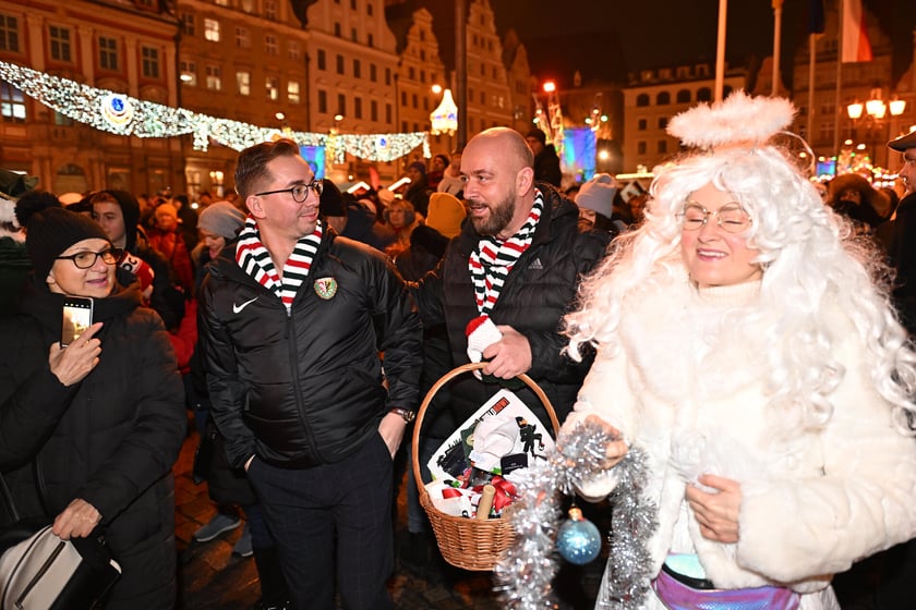 Uroczyste rozświetlenie choinki w Rynku