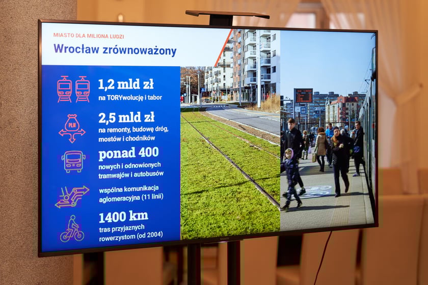 plansza przedstawiająca inwestycje transportowe gminy