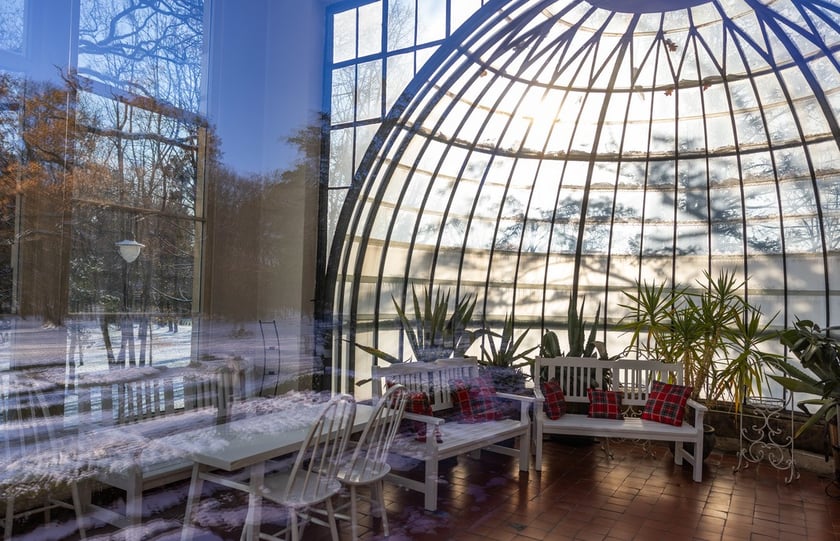 Pałac Korn&oacute;w w Pawłowicach - wnętrze