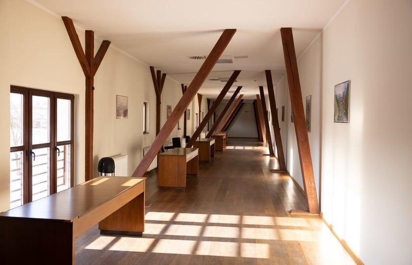 Pałac Korn&oacute;w w Pawłowicach - wnętrza