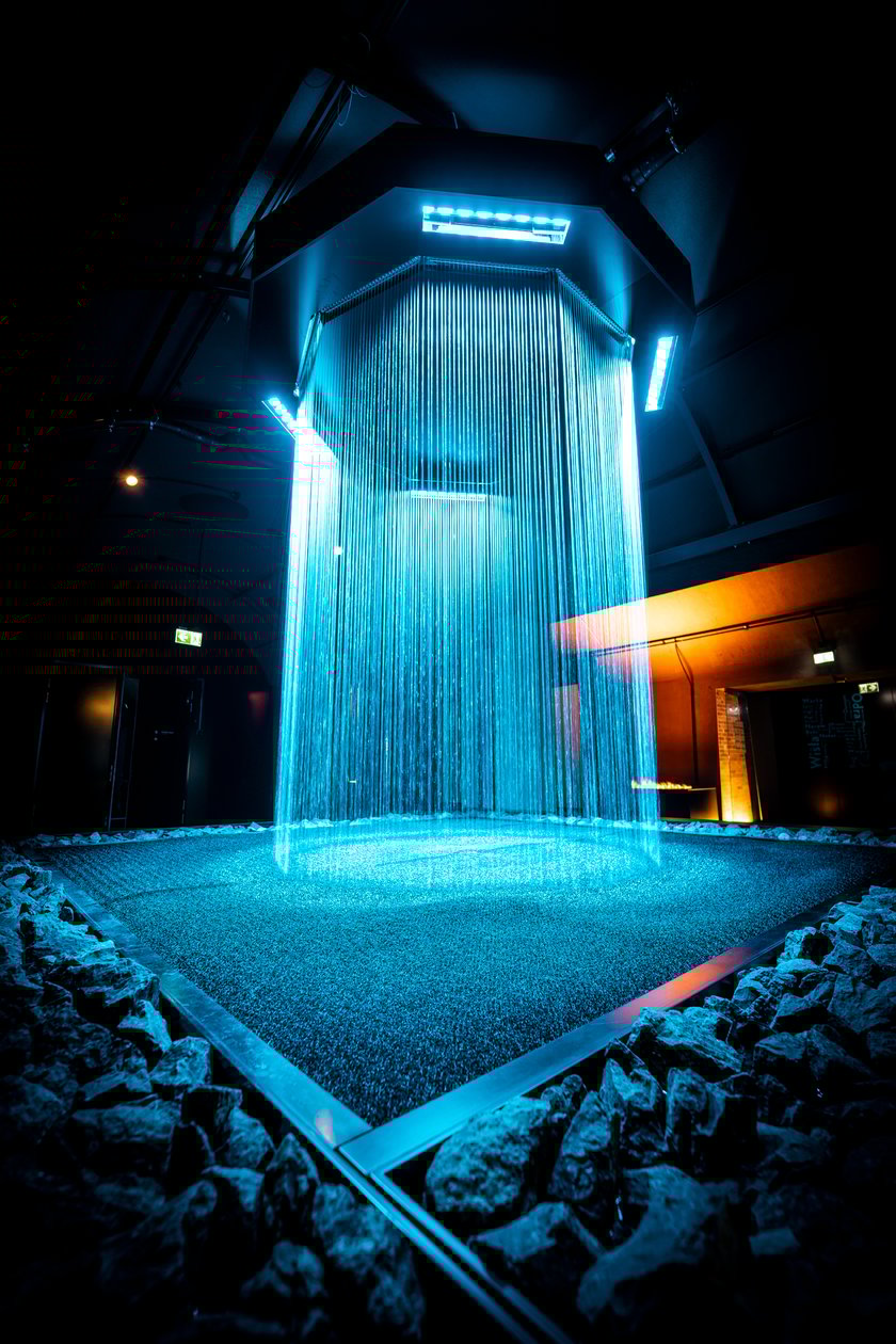 Drukarka wodna w Hydropolis