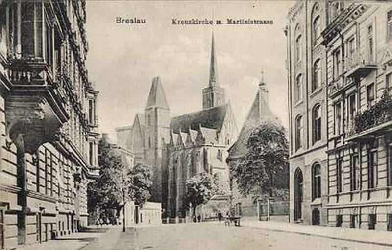 Ostrów Tumski 100 lat temu