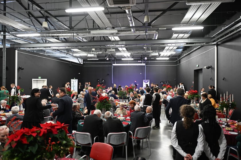 spotkanie opłatkowe kombatantów i osób represjonowanych w Centrum Historii Zajezdnia, Wrocław 2023