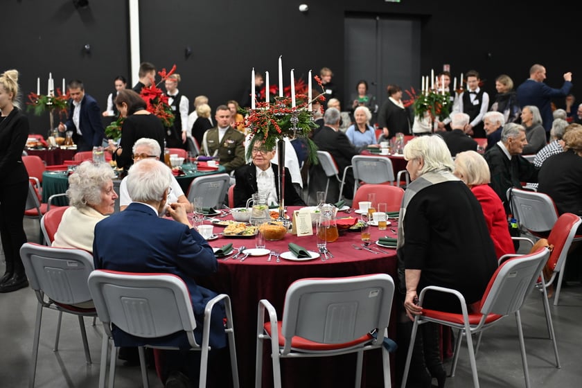 spotkanie opłatkowe kombatantów i osób represjonowanych w Centrum Historii Zajezdnia, Wrocław 2023