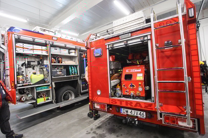 Wnętrza zakładów LG Solution w Biskupicach Podgórnych pod Wrocławiem