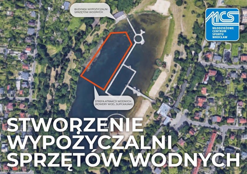 Rozplanowanie stref na Morskim Oku