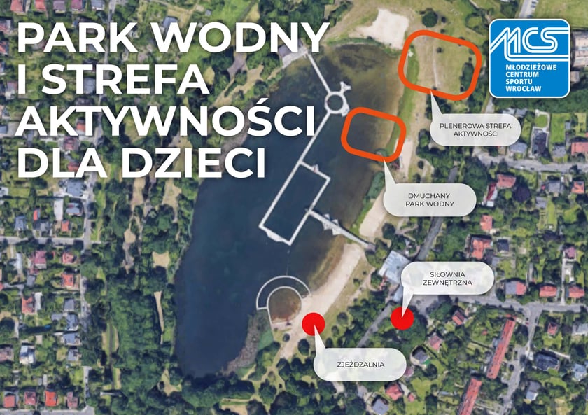 Rozplanowanie stref na Morskim Oku