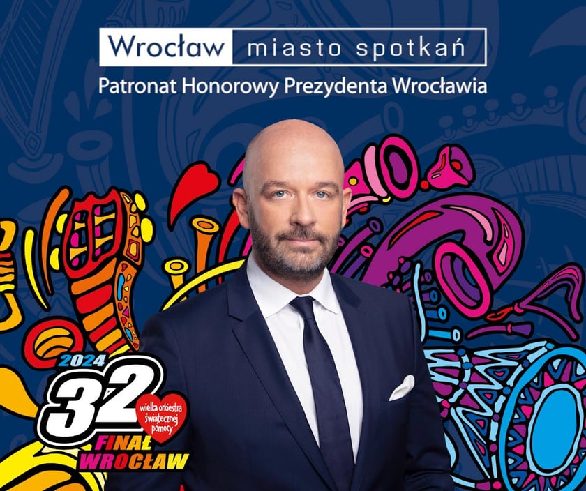 Prezydent Jacek Sutryk jest patronem honorowym Finału WOŚP 2024
