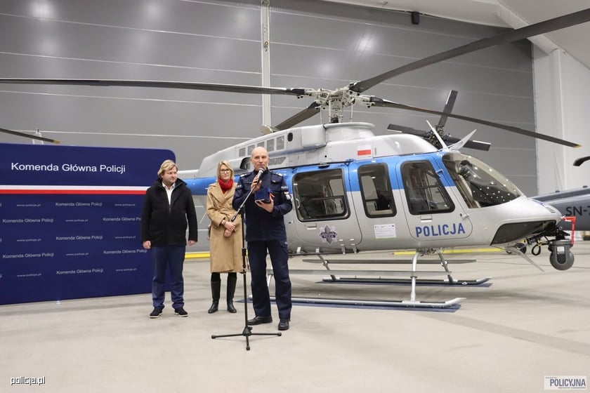 Za blisko170 mln zł  polska policja kupiła cztery śmigłowce Bell-407GXi