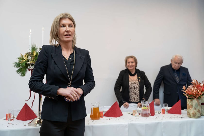 Spotkanie wigilijne dyrektorów szkół ponadpodstawowych i władz Wrocławia