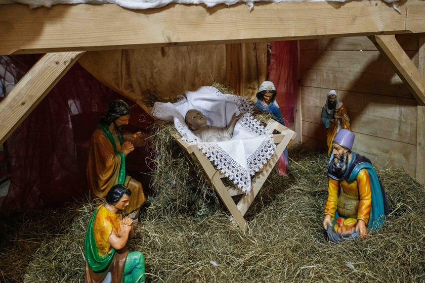 Bożonarodzeniowa szopka w kościele św. Marii Magdaleny