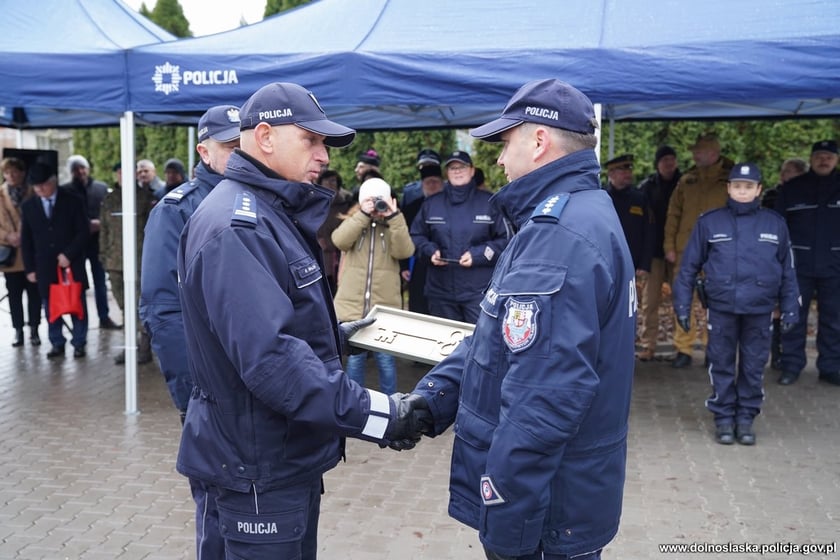 Otwarcie posterunku policji w Domaniowie