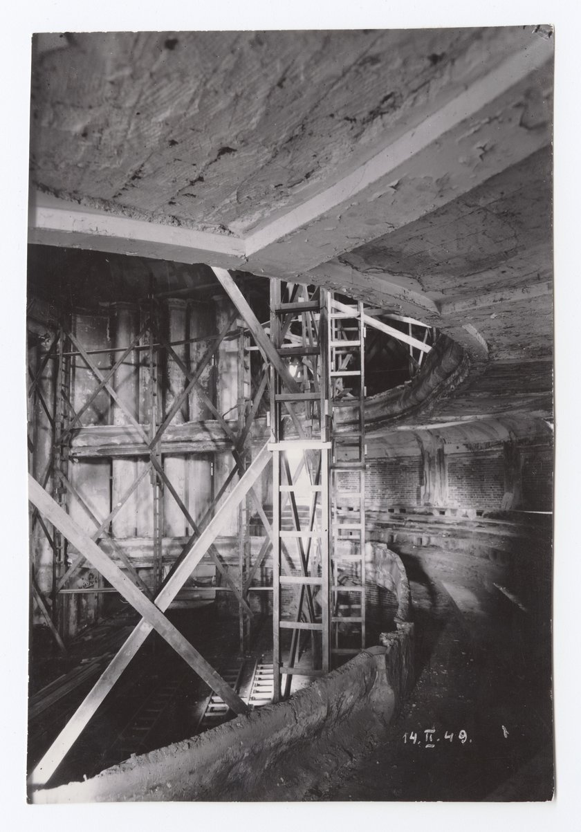 Teatr Polski, widownia na piętrze, 1949