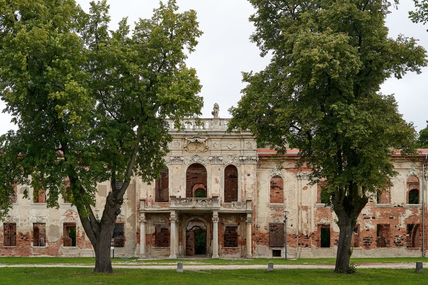 Pałacz w Goszczu w gminie Twardogóra