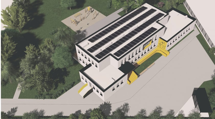 Przedszkole nr 106 przy ul. Sycowskiej, wizualizacja