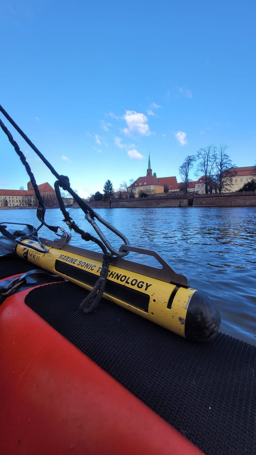 Trwają poszukiwania w okolicy mostu Grunwaldzkiego