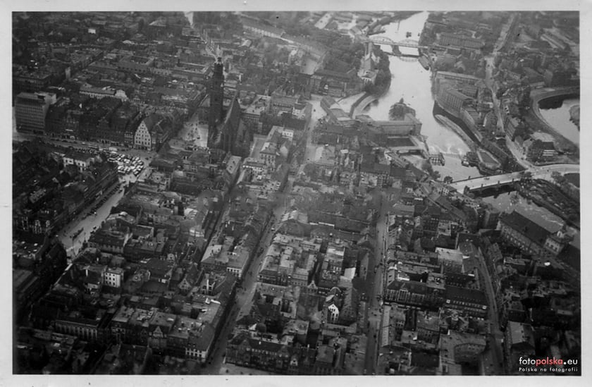 Lata 1930-1944, północna część Starego Miasta.