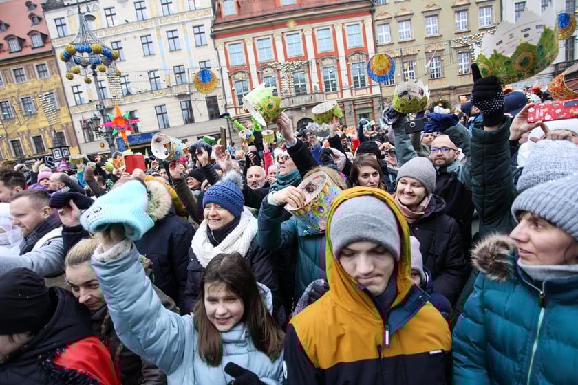 Uczestnicy Orszaku Trzech Króli 2024
