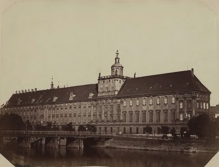 Lata 1865-1867, Uniwersytet Wrocławski i Most Krótki