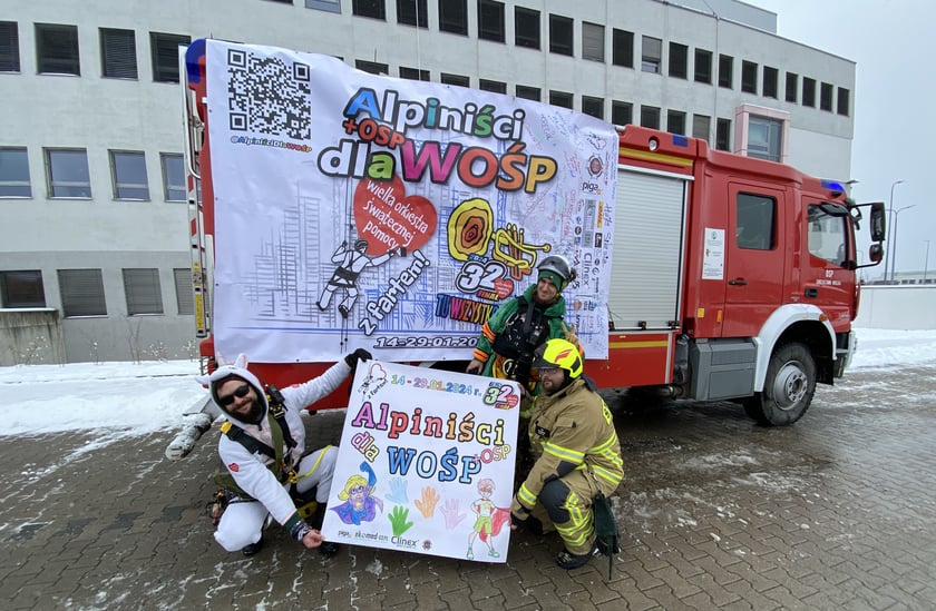 "Alpiniści dla WOŚP" zn&oacute;w we Wrocławiu