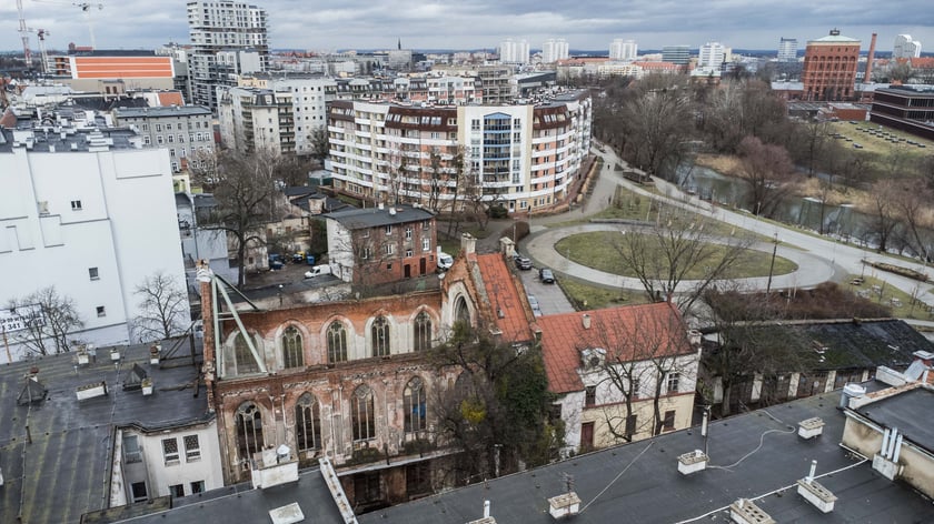 Ruina kaplicy Chrystusowej (ul. Żabia Ścieżka 1)