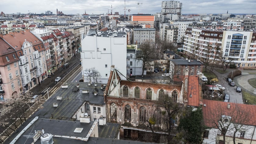 Ruina kaplicy Chrystusowej (ul. Żabia Ścieżka 1)