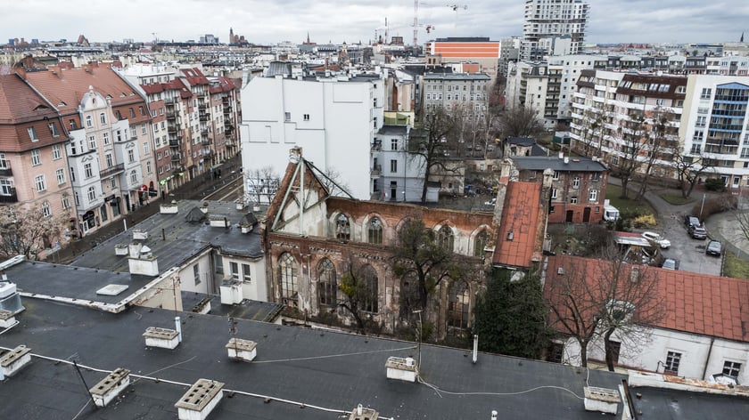 Ruina kaplicy Chrystusowej (ul. Żabia Ścieżka 1)