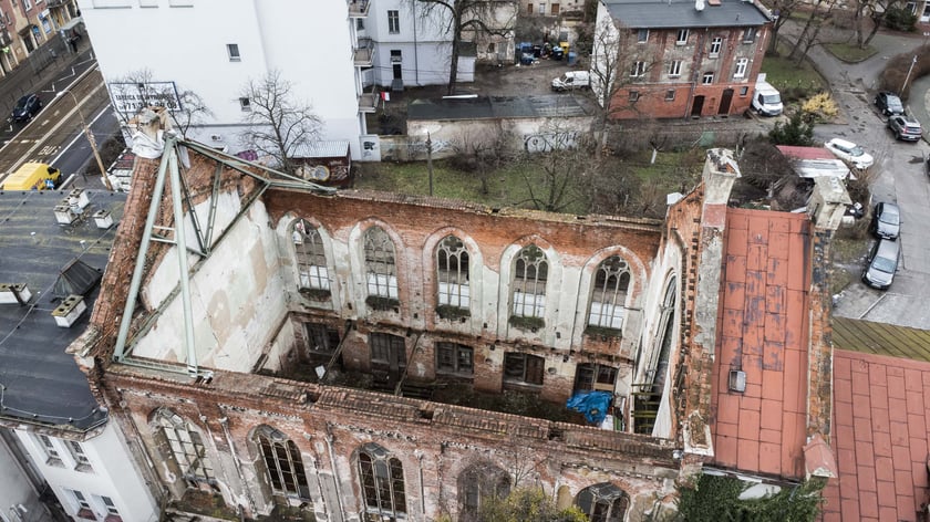 Ruina kaplicy Chrystusowej (ul. Żabia Ścieżka 1)