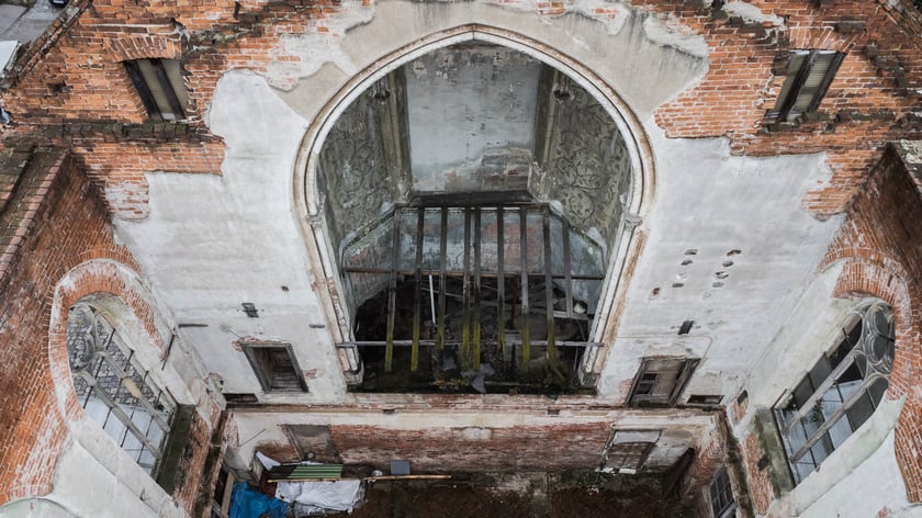 Ruina kaplicy Chrystusowej (ul. Żabia Ścieżka 1)