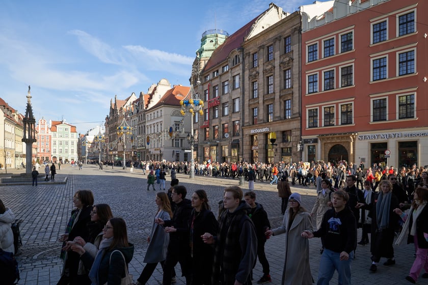 23. Polonez dla Fredry na wrocławskim Rynku