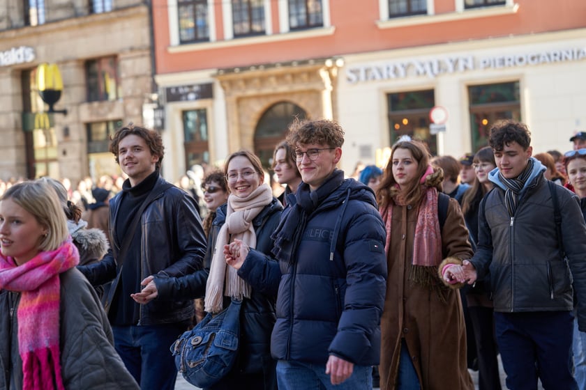 23. Polonez dla Fredry na wrocławskim Rynku