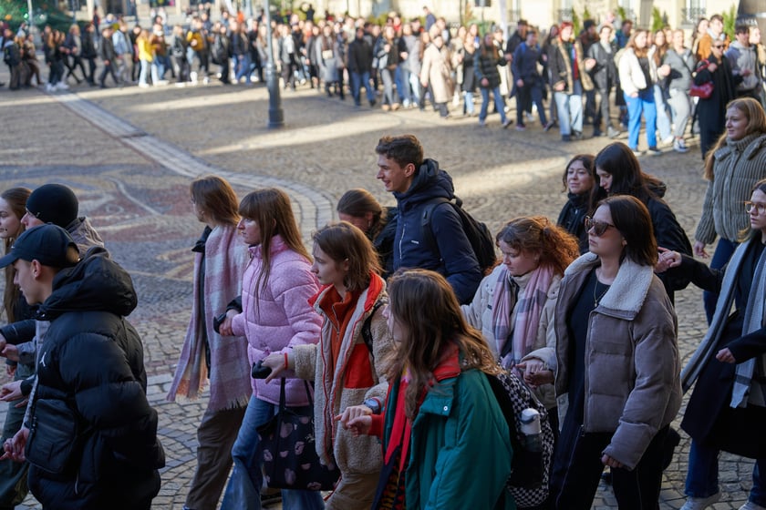 23. Polonez dla Fredry na wrocławskim Rynku