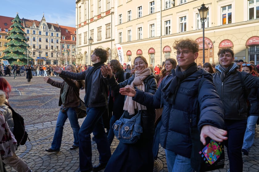 23. Polonez dla Fredry na wrocławskim Rynku