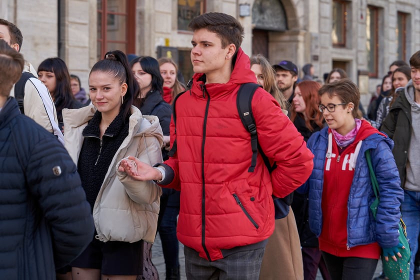 23. Polonez dla Fredry na wrocławskim Rynku