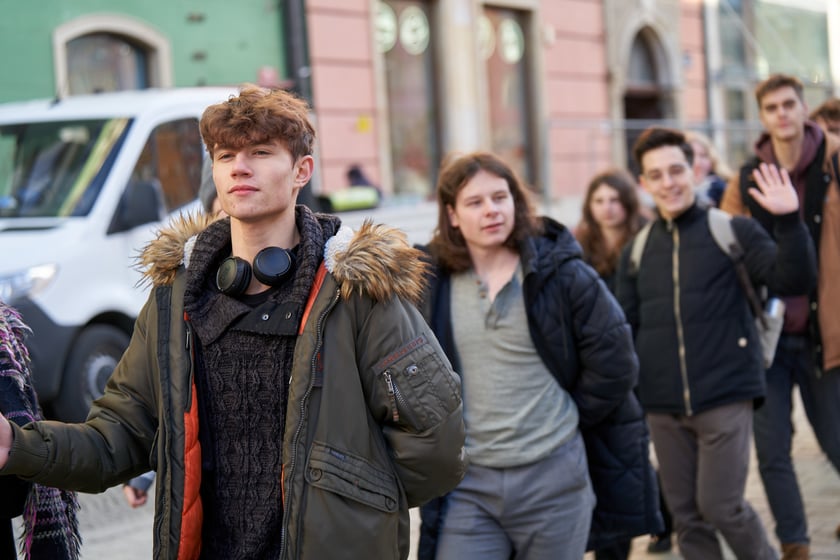 23. Polonez dla Fredry na wrocławskim Rynku