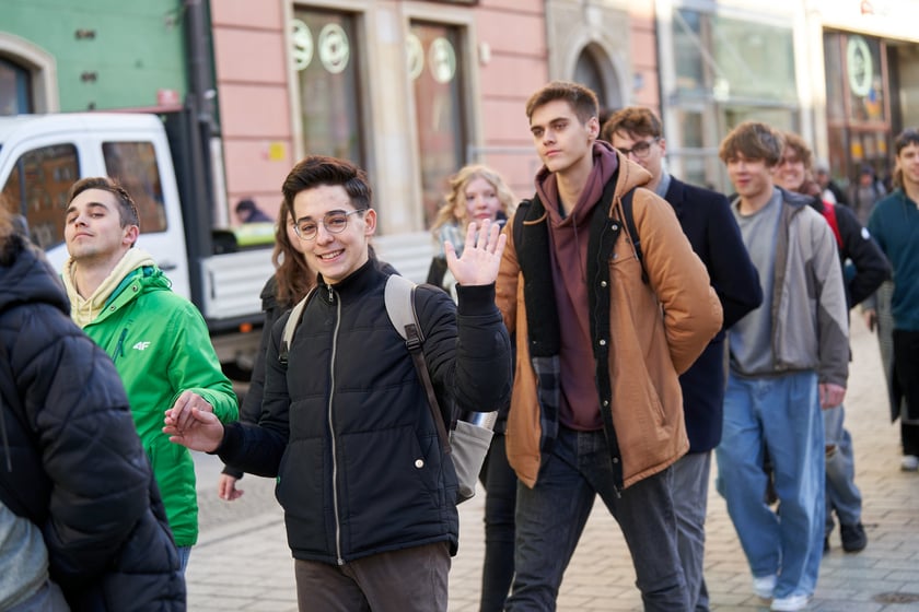 23. Polonez dla Fredry na wrocławskim Rynku