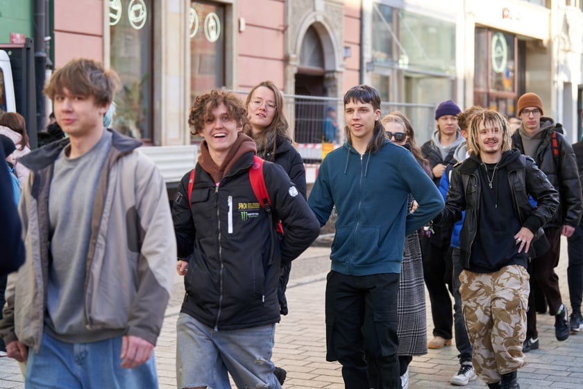 23. Polonez dla Fredry na wrocławskim Rynku