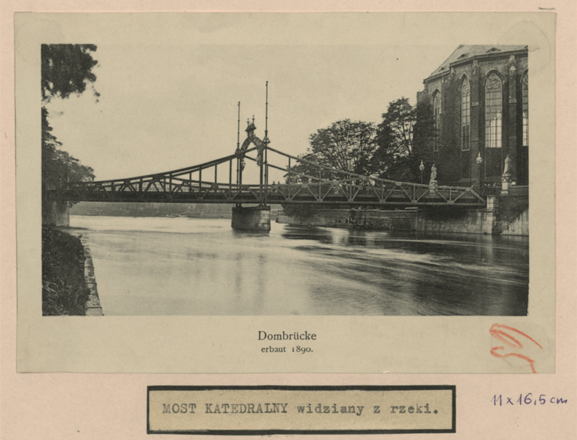 Most Tumski, 1890 r.