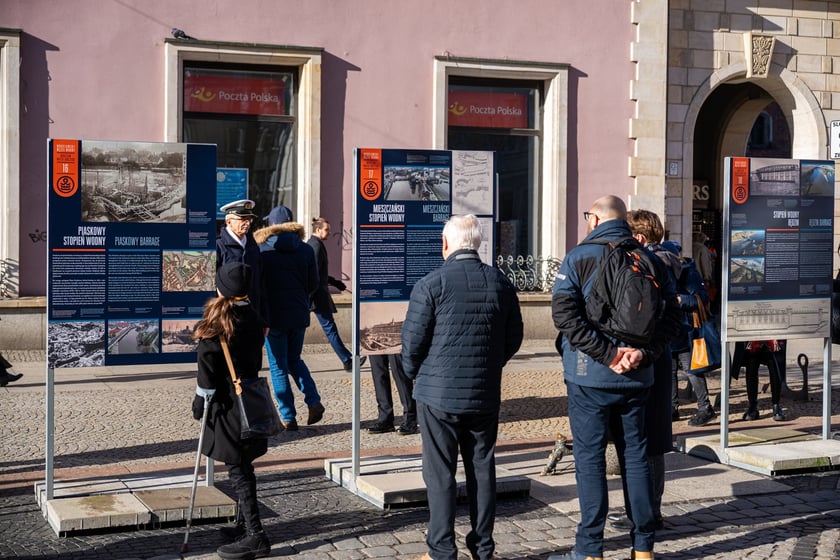 Wernisaż wystawy Wrocławski Węzeł Wodny, ul. Świdnicka (29 stycznia 2024)