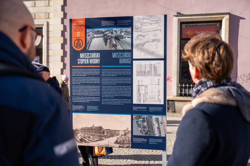 Wernisaż wystawy Wrocławski Węzeł Wodny, ul. Świdnicka (29 stycznia 2024)