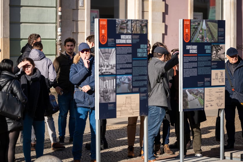 Wernisaż wystawy Wrocławski Węzeł Wodny, ul. Świdnicka (29 stycznia 2024)