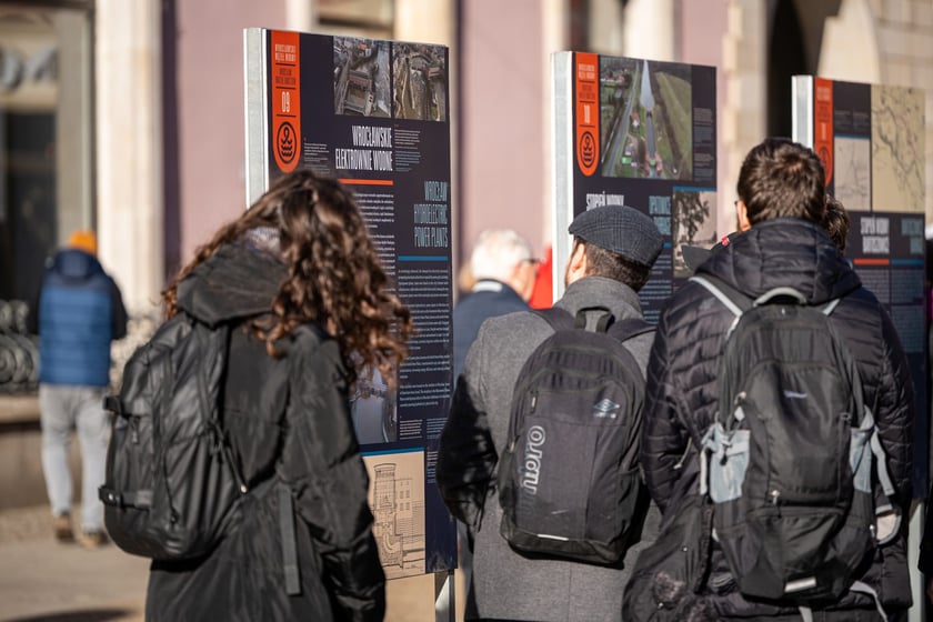 Wernisaż wystawy Wrocławski Węzeł Wodny, ul. Świdnicka (29 stycznia 2024)