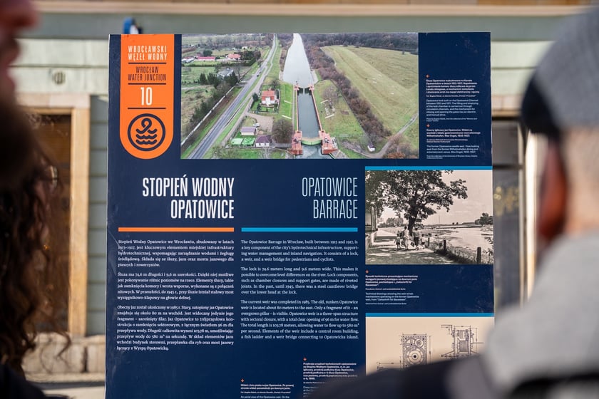 Wernisaż wystawy Wrocławski Węzeł Wodny, ul. Świdnicka (29 stycznia 2024)