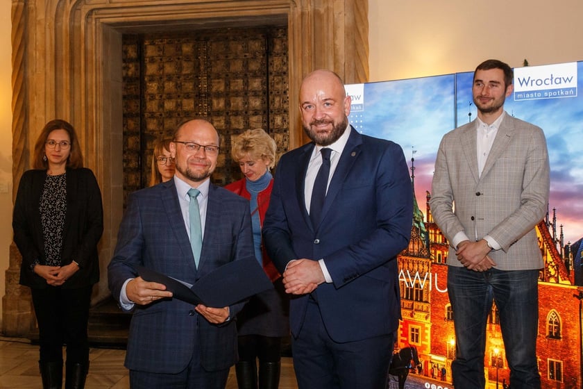 Spotkanie prezydenta Jacka Sutryka z branżą turystyczną Wrocławia